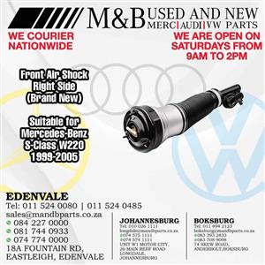 Air Shock Front Right Side (Brand New) Suitable for Mercedes-Benz S-Class W