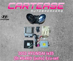 2012 Hyundai IX35 2.0 #G4KD AUTO ECU SET FOR SALE