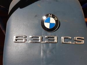 BMW 633 CS badges