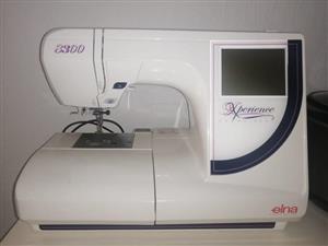 Elna 8300 embroidery machine for sale. Like new. Plus extras 