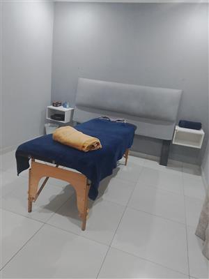 Massage bed + foot spa