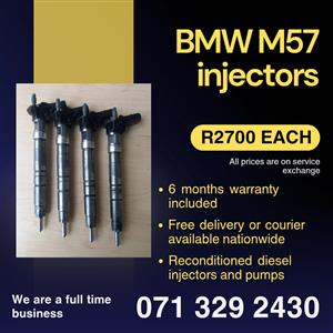 BMW M57 INJECTORS FOR SALE WITH WARRANTY 