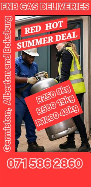 LPG Gas exchange, sales & deliveries to your doorstep
