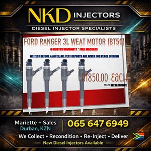 Weat Motor 3l BT50 Diesel Injectors