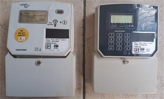 Prepaid Electric Meters. Three to choose from. 