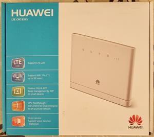 Huawei B315 4G LTE WiFi Router (open to all networks, incl. Rain) for sale  Centurion