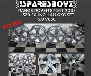 2010 RANGE ROVER SPORT L320 20-INCH ALLOYS SET
