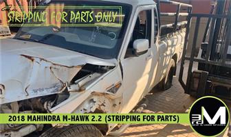 2018 MAHINDRA M-HAWK 2.2 (STRIPPING FOR PARTS)