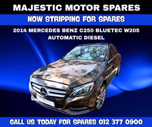 2014 Mercedes Benz C250 Bluetec W205 Citrine Brown Stripping for Spares – Automa