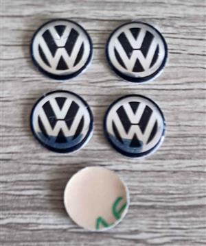 VW 11mm Key fob badge emblem
