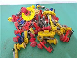 Vintage arcade machine joysticks