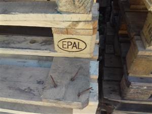 second hand wooden pallets for sale