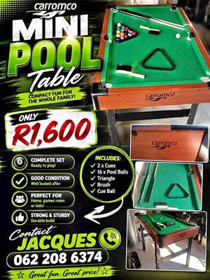 122cm Pool Table Classic Design