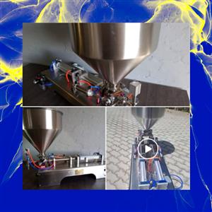 “Thick sauces? Smooth creams? We fill them all! Piston Filling Machine