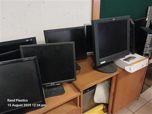 CONPUTER FLATSCREENS WORKING AND NOT WORKING
