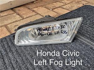 Left Fog Spot Light Honda Civic 