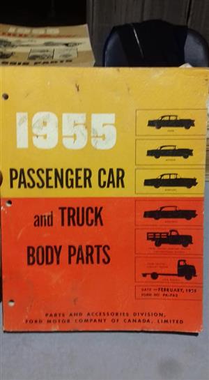 1955 Ford Passenger car and Truck body parts