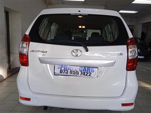 2017 Toyota Avanza 1.5sx White Color Manual Petrol Spare key  