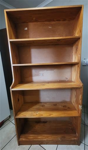 Solid wood shelf