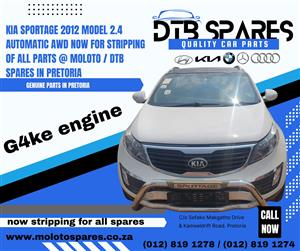 2012 Kia Sportage model 2.4 automatic Awd [ G4ke engine ] 