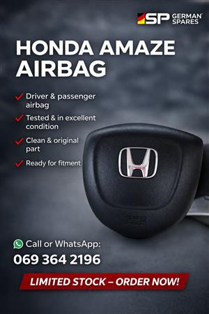 HONDA AMAZE STEERING AIRBAG