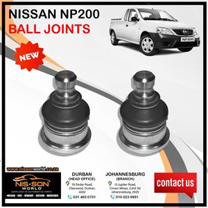 NISSAN NP200 BALL JOINTS