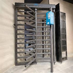 Pro-3 Single Full Height Turnstile with Coin Operated Access & Powder Coated