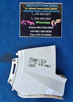 Hyundai Creta Left Rear Corner Bumper