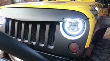 JEEP WRANGLER 7'' LED HEAD LAMPS
