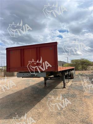 2011 Afrit 14m Tri-Axle Flat deck trailer for sale