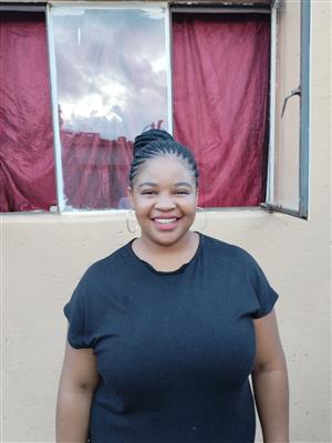 Highly Qualified recommended,hard working,reliable and active Nontethelelo Shaba