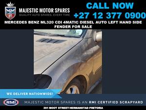 Mercedes Benz Merc ML320 cdi diesel gold fender left hand side for sale