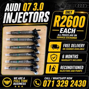 AUDI Q7 3.0 INJECTORS FOR SALE WITH WARRANTY INCLUDED 