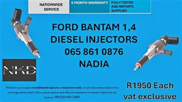 FORD BANTAM1,4 DIESEL INJECTORS FOR SALE-RECONDITIONED AND NEW