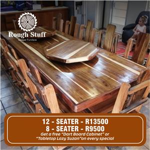 8-seater & 12-seater dining room suites