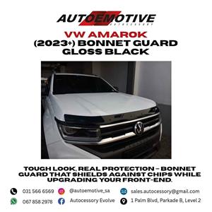 Volkswagen Amarok Bonnet Guard - Gloss Black