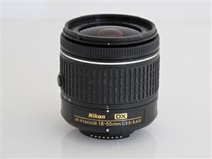 Nikon AF-P DX 18-55MM F/3.5-5.6G ED II Lens - LIKE NEW