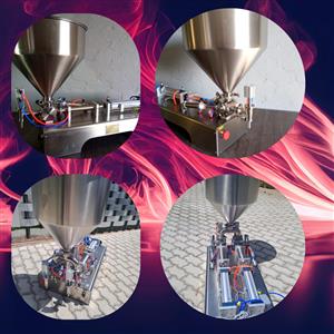 Precision filling filling machines, volumetric piston type, very accurate