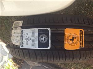 New Tyres Continental 225/55/16