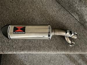 Performance Motorcycle Slip-on exhaust can