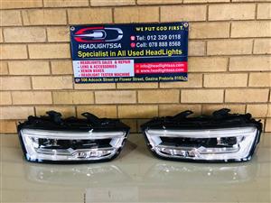 Audi Q3/SQ3/RSQ3 left and right side xenon headlights 