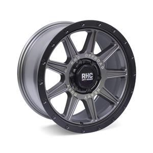 18″ Racing Hart LD1 6/139 Satin Gunmetal Black Alloy Wheels