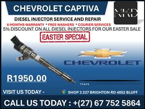 Chevrolet Captiva Diesel Injectors on recondition