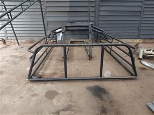 Cattle rail Gd6 single cab with steel front bullbar