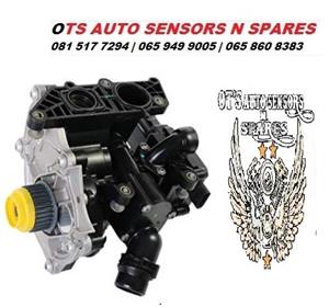 VW Golf 7 2.0T Scirocco 2.0 TSi Beetle 2.0T CULC Polo Tiguan Touran Water Pump with Thermostat Coolant Regulator OE 06L121111
