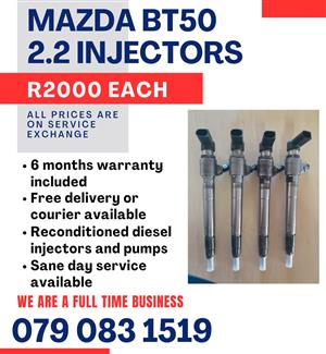 MAZDA BT50 2.2 INJECTORS FOR SALE 