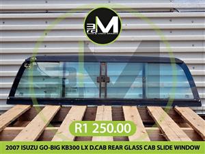 2007 ISUZU GO-BIG KB300 LX D.CAB REAR GLASS CAB SLIDE WINDOW