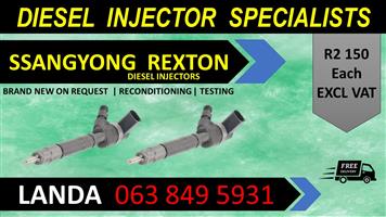 SSANGYONG REXTON DIESEL INJECTORS FOR SALE OR RECON WITH WARRANTY
