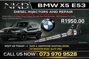 BMW X5 E53 Diesel injectors 