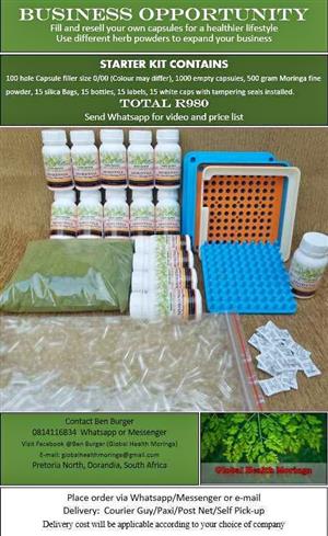 Fill and sell filled capsules